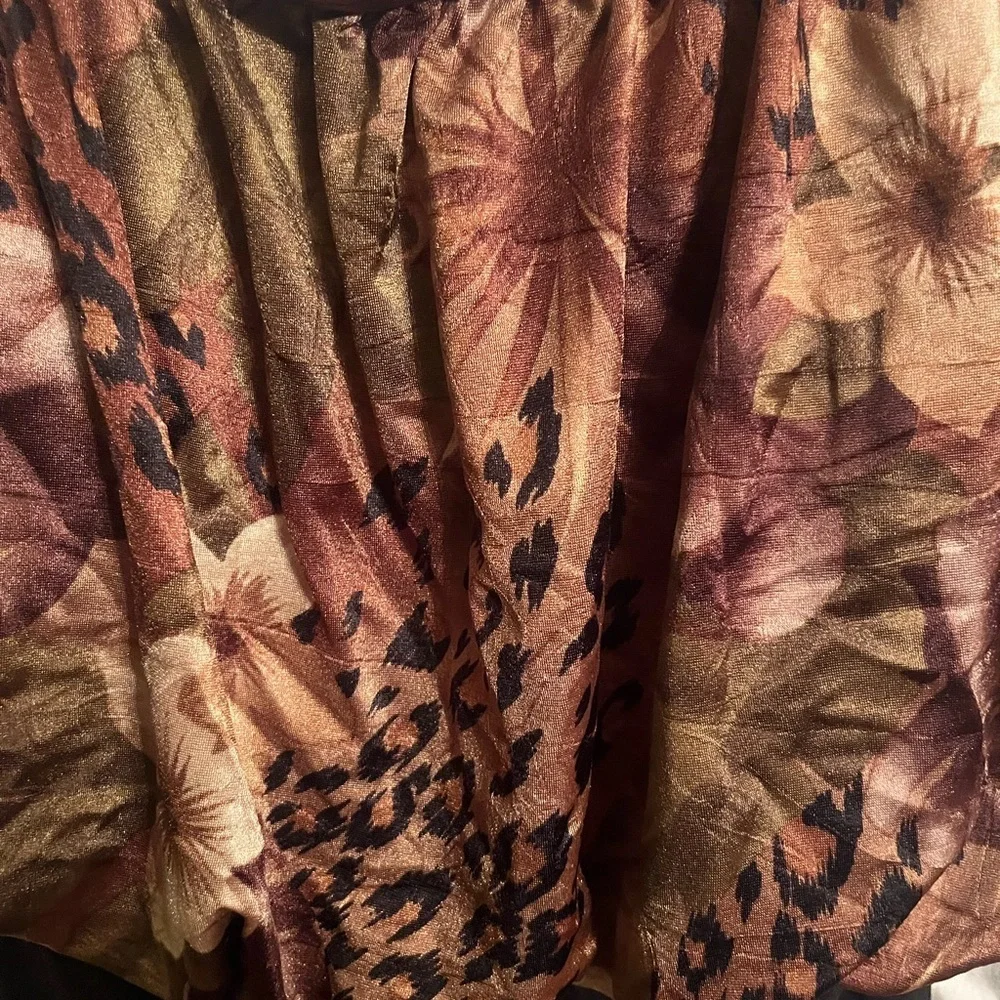 Sirona size 10 ladies bathing suit floral brown design - Picture 2 of 4